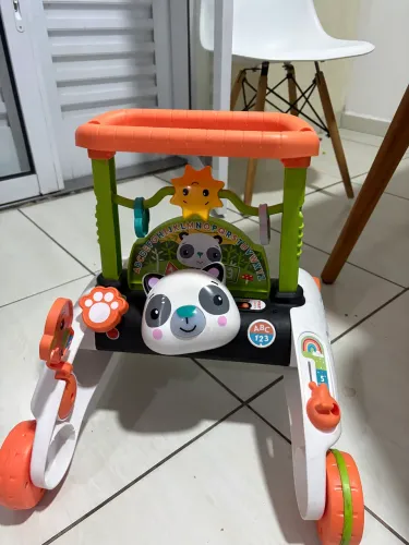 Andador Fisher-price Baby & Toddler Toy 2-sided Steady Speed Pand