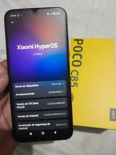 Poco c85 vendo ou troco