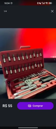 Kit ferramenta 46 peças
