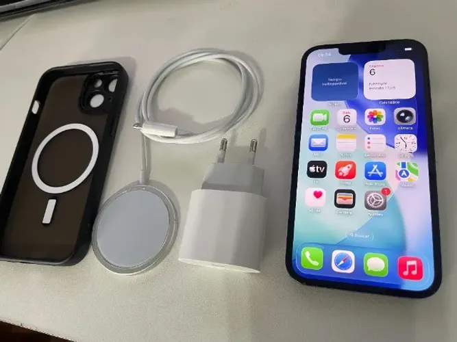 Iphone 13 87% de bateria original + carregador magsafe