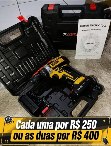 Parafusadeira e furadeira