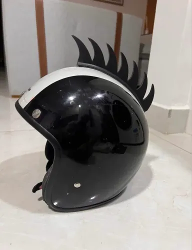 Capacete aberto Lucca Custom Original. Estilizado.