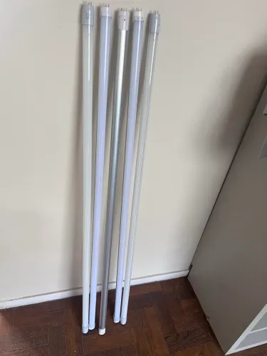 Lâmpada tubular LED azul