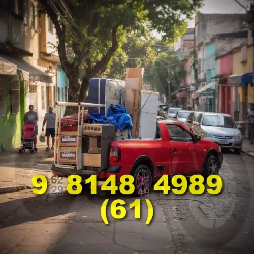 frete de móveis disponíveis AGORA em Sudoeste e Taguatinga!