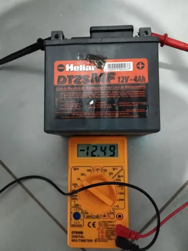 Bateria Moto Heliar DTZ5MF 12V 4Ah