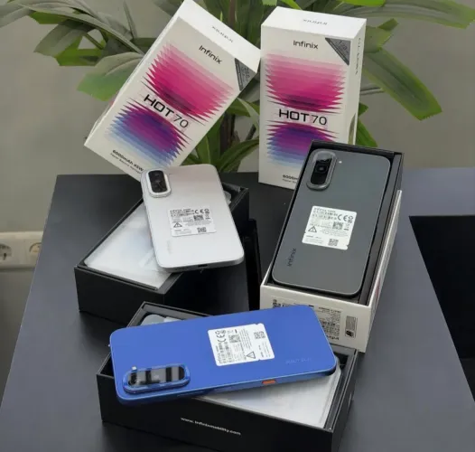 Infinix Hot 70 4g 256gb 4+4gb Ram Mediatek Helio G100 Ultimate Bateria 5600mah Nfc