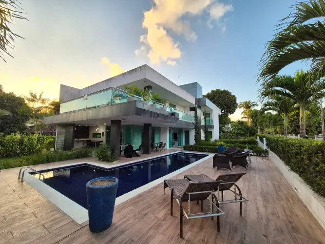 Casa para venda em Aldeia PE com 5 suítes e piscina no Condomínio Casa Grande D'Aldeia.