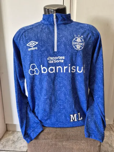 Camisa do Grêmio tipo Moletom - Tamanho GG - Perfeita