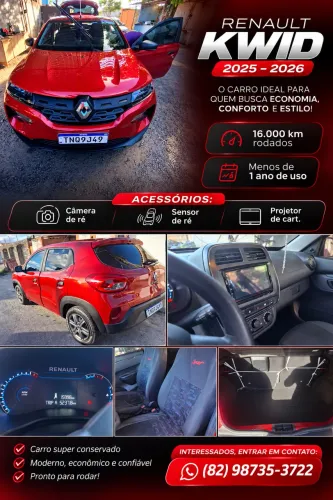 Renault Kwid Zen 1.0 Flex 12V 5P Mec. 2026