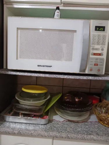 Microondas Brastemp 30 LT funcionando