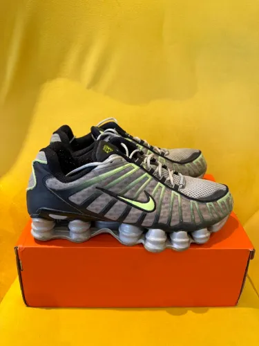 Nike Shox TL Wolf Grey Lime - Original 