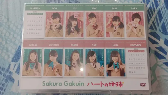 Sakura Gakuin BABYMETAL DVD Heart no Hoshi Campus Ticket Board B Raro e Lacrado