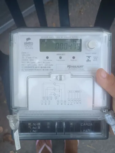 MEDIDOR DE ENERGIA INDIRETO 220V