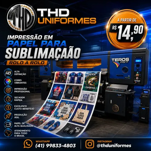 Impressão de Sublimação para sua Empresa