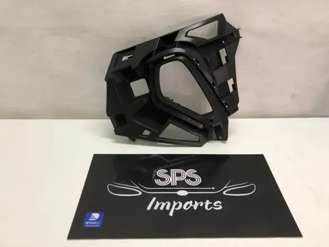 Moldura Farol De Milha Esquerdo Nivus 2020 2021 Original Preto