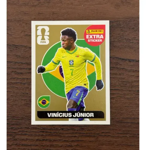 Figurinha Legend Copa Do Mundo 2026 Vinicius Junior Gold