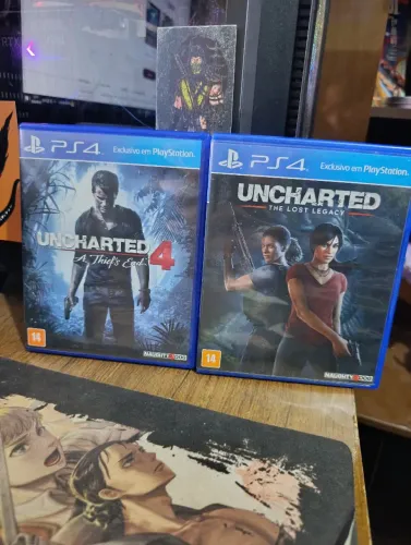 Uncharted 4 + lost legacy ps4