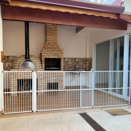 Portão Segurança para Crianças e Pets altura de 85 cm