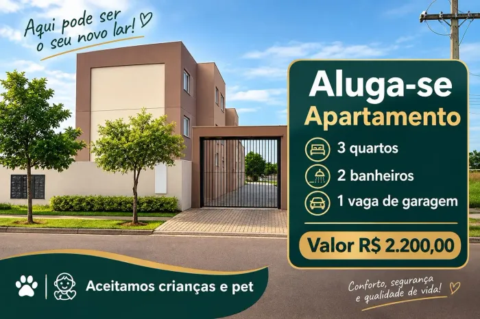 Apartamento para alugar em Sapezal