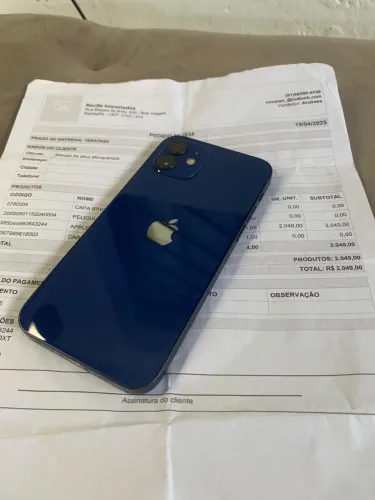 iPhone 12 nota fiscal todo original 