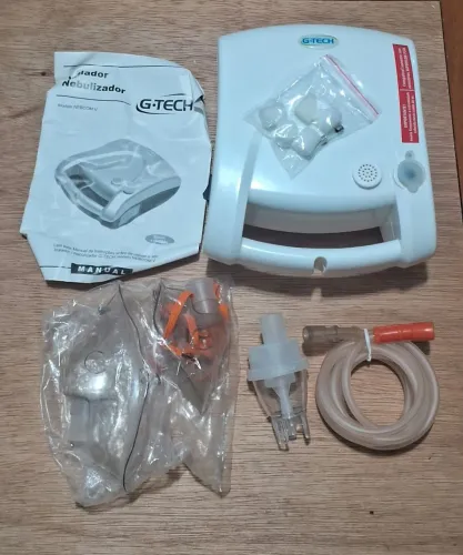 Nebulizador e Inalador G-Tech