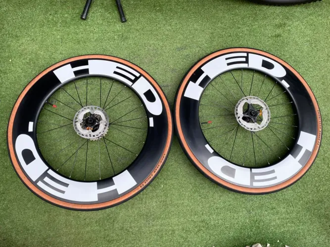 Rodas speed HED carbono