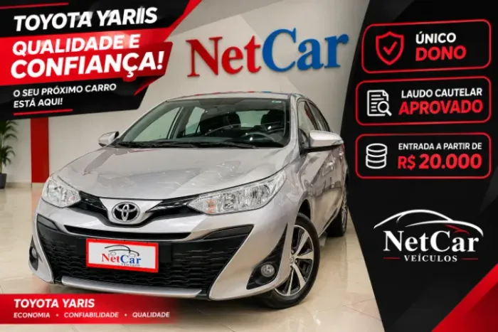 Toyota Yaris XL 1.3 Flex 16V 5P Aut. 2019