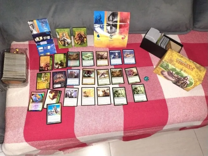 Coleção de cartas magic