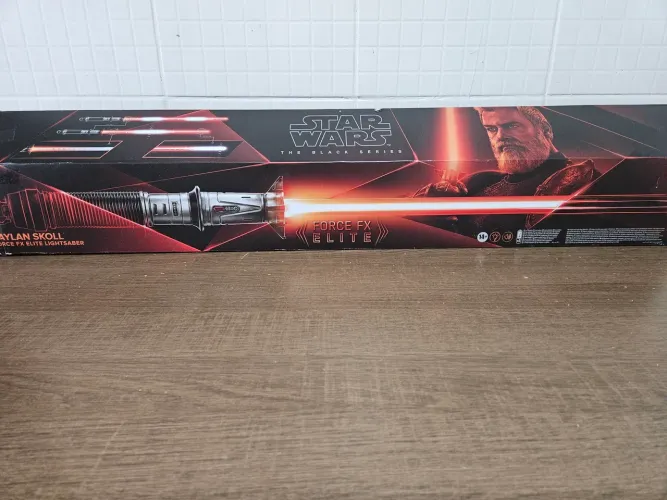 Sabre de luz Baylan Skoll Force Fx Elite Lightsaber Star Wars Black Series Hasbro