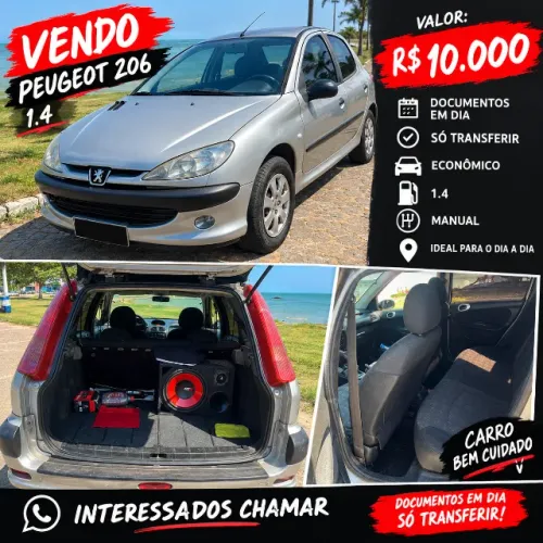 Peugeot 206 Presence 1.4/ 1.4 Flex 8V 3P 2005