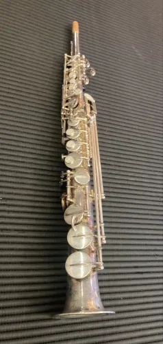 Sax Soprano Prata