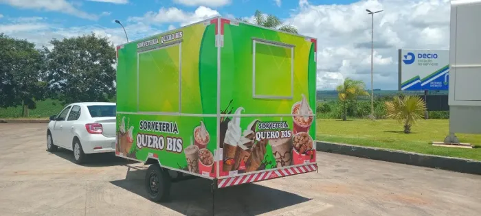 Trailer sorveteria food