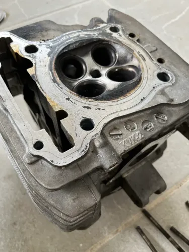 Cabeçote e kit cilindro cb300