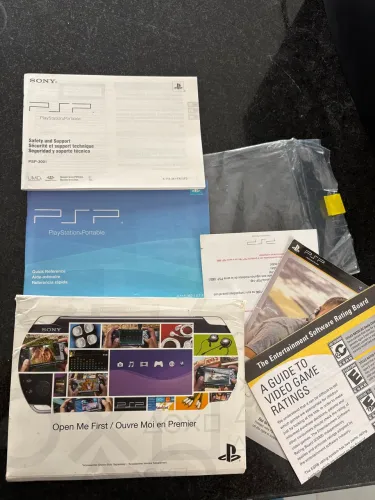 Psp manuais originais modelo 3001 (ENVIO OLXPAY)