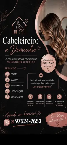 Cabeleireiro a domicílio