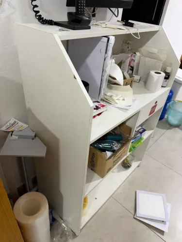 Balcão caixa MDF loja