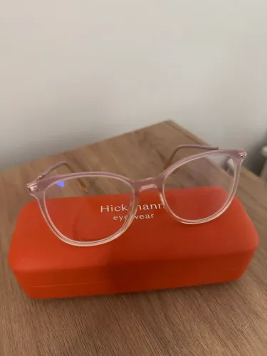 Armação de Óculos de Grau Hickmann Eyewear Rosa Transparente + Estojo