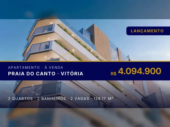 Sensacional Cobertura Duplex em Praia do Canto - Não Perca Essa Chance!