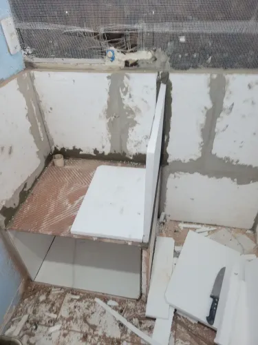 Pequenas reformas, drywall madeira isopor