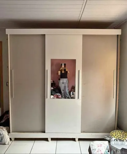 Vendo guarda roupa usado entrega e montagem grátis 