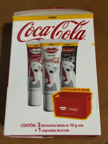 kit 3 carmed coca cola + engradado