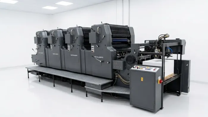 Heidelberg MO 4 cores Alcoolor com CPC