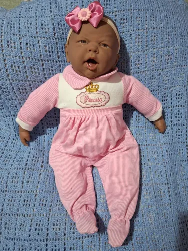 Boneca Bebê Ninos Negra