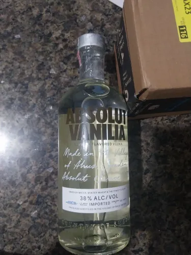 Vodka absolut vanilla lacrada