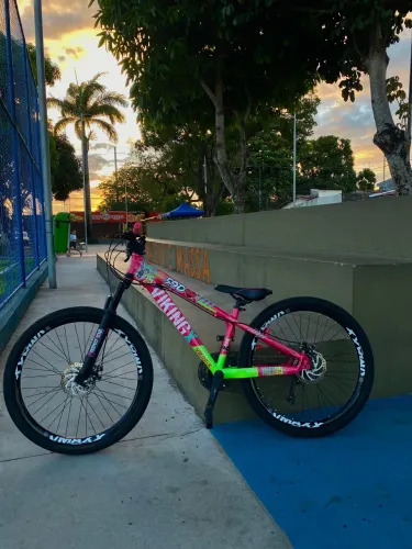 quadro vikingx tuff 25 na cor rosa 2 mês de uso