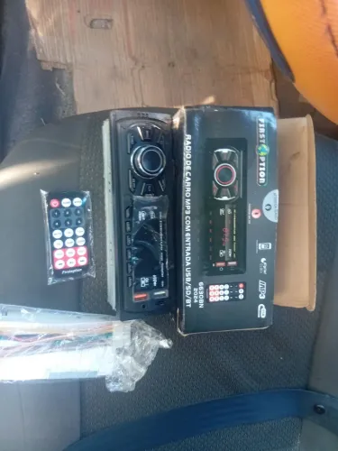 Rádio e som do carro novo zerado na caixa