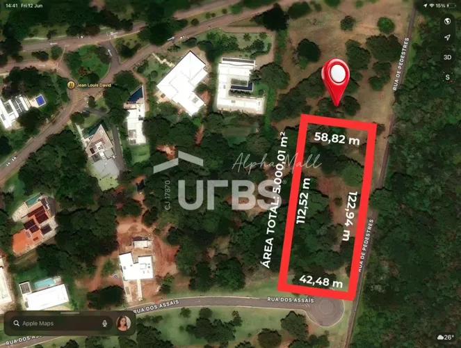Terreno à venda no Condomínio Aldeia do Vale com 5.000 m², em uma das localizações mais ex