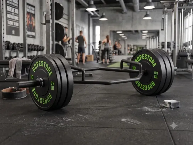 Barra Hexa musculação e cross