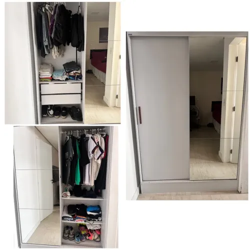 GUARDA ROUPA- PORTA DE VIDRO