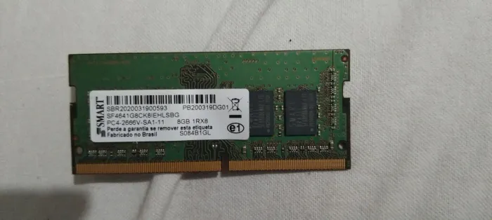 Memória RAM DRR4 pra Notebook ou PC's portáteis